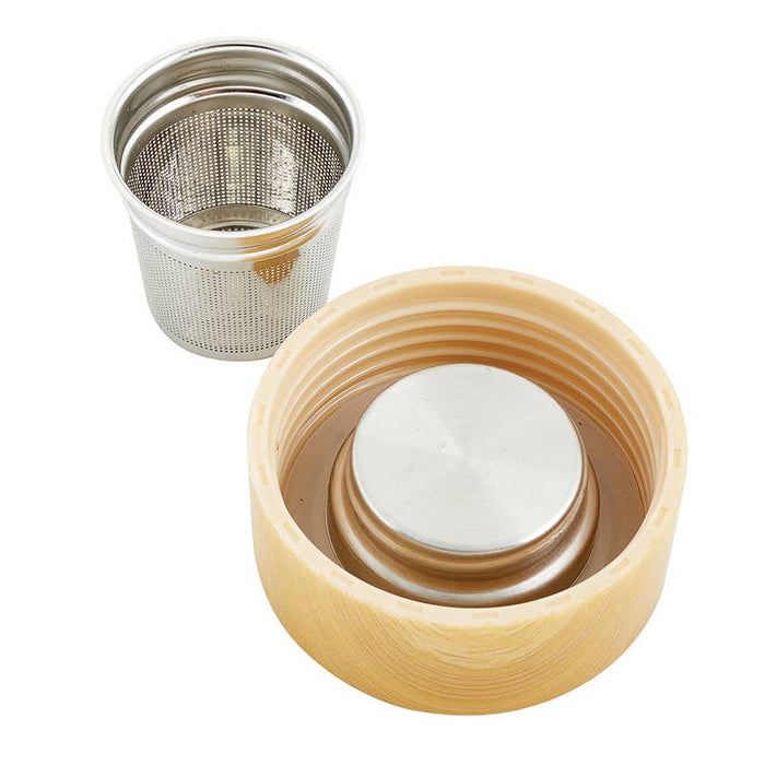 Glass Water Bottle Tea Infuser - Tea Time