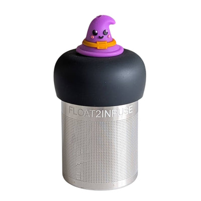Wizard Hat | Floating Tea Steeper | Grey Base | Purple