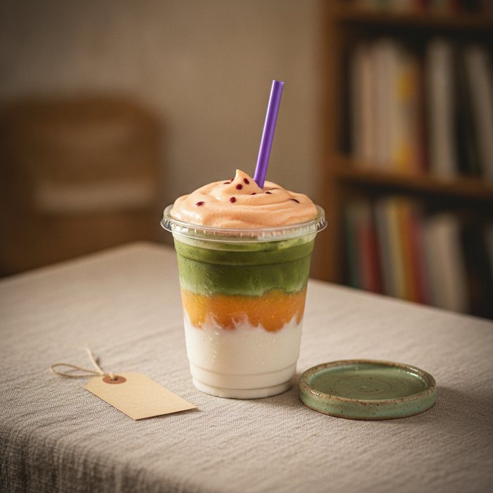 Guava Mango Matcha (Iced) — Sage & Story's