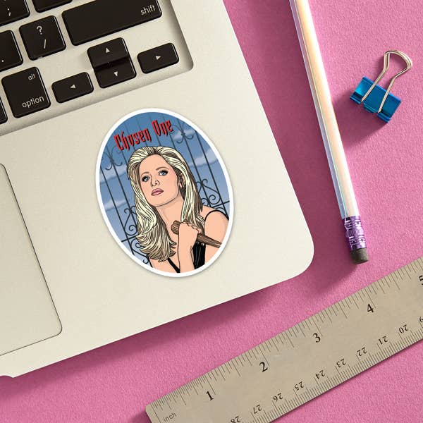 Buffy Chosen One Die Cut Sticker