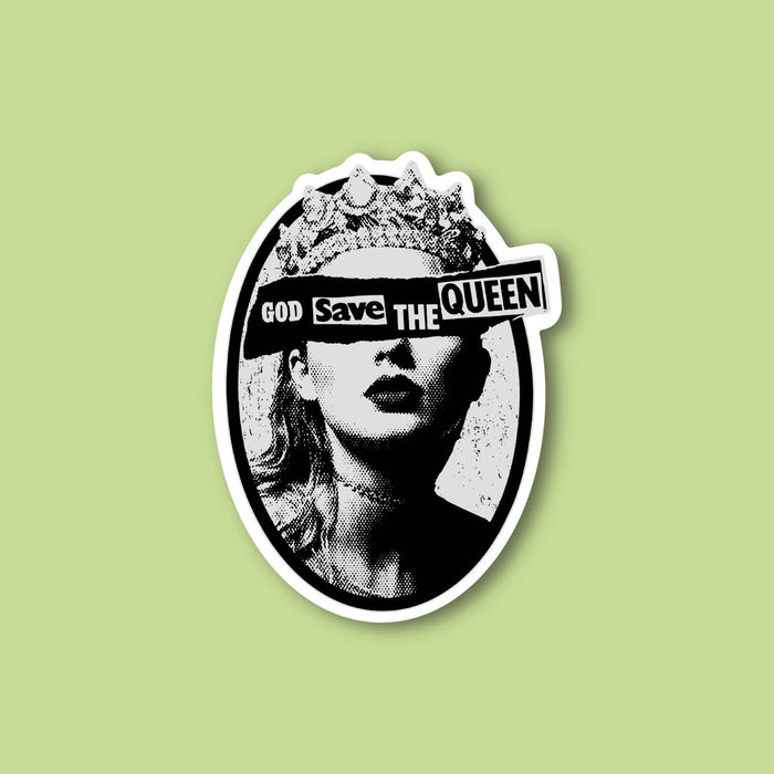 God Save the Queen, Tortured Poets Sticker
