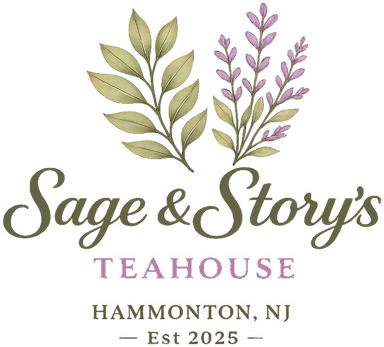 Sage & Story's Teahouse logo